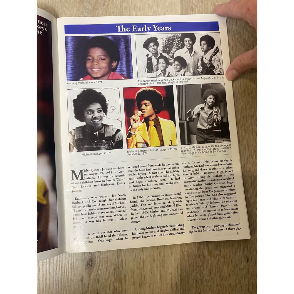 Michael Jackson Historical Collector's Edition Magazine King of Pop 1958-2009 - Picture 6 of 10